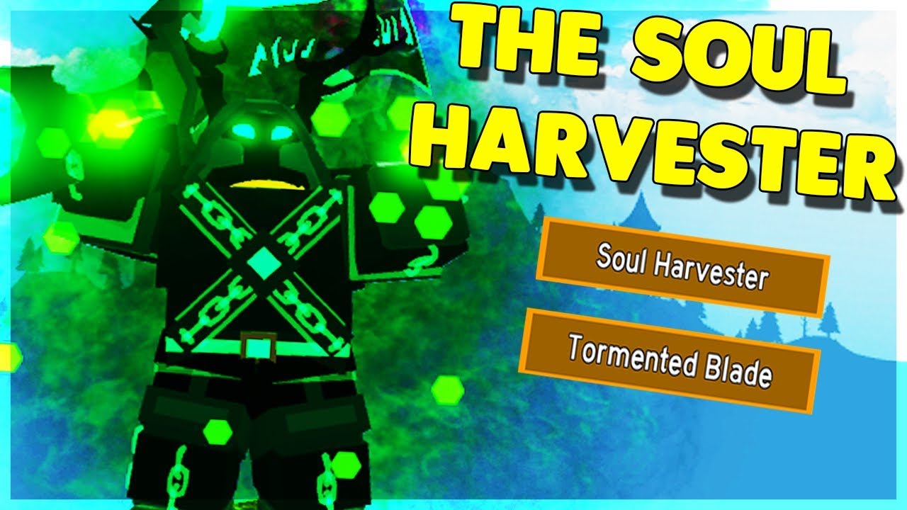 The Soul Harvester Carries In Dungeon Roblox Dungeon Quest Youtube - roblox dungeon quest doodoo blade