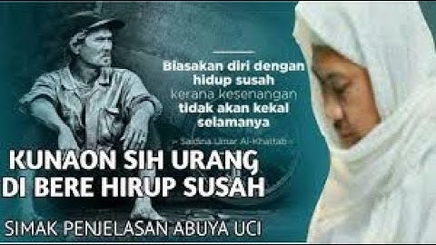 Ceramah Abuya Uci Hirup Di Bere Susah,Kunaon??Ini Penjelasan Abuya Uci Turtusi