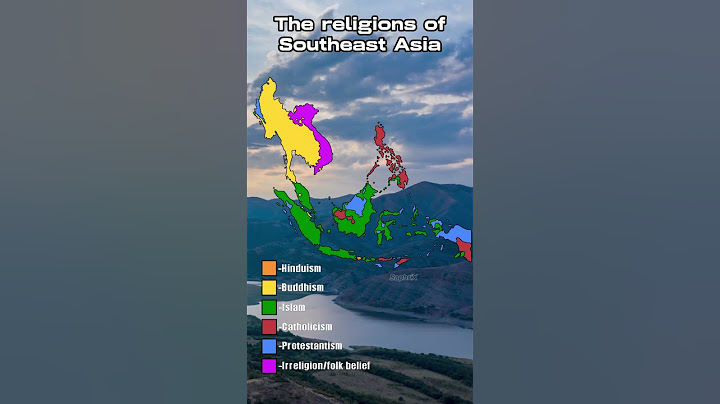 The religions of Southeast Asia