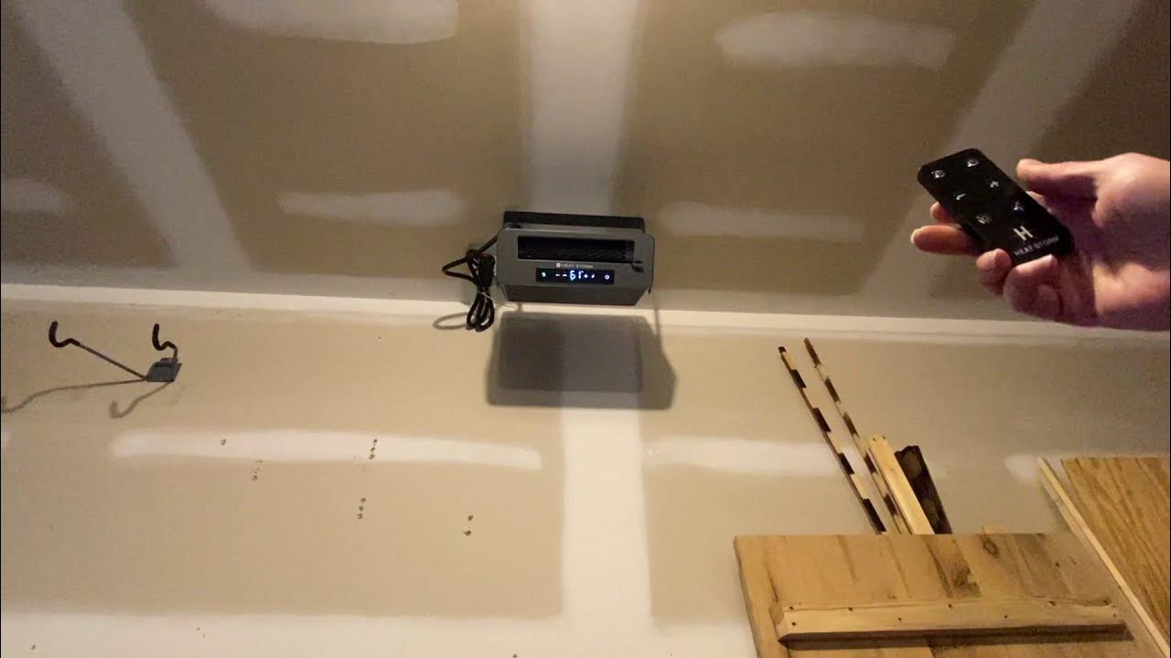 Heat Storm 6000 Watt Garage Heater YouTube