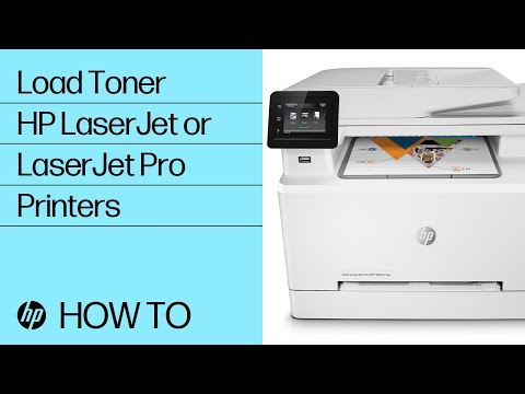 Loading Toner in HP LaserJet or LaserJet Pro Printers | HP LaserJet | HP -  YouTube