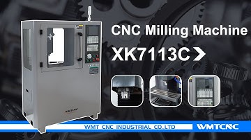 Mini CNC Milling Machine XK7113C with Siemens 808d