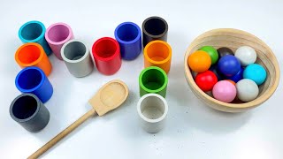 Learn Shapes, Colors / Best Preschool Toddler Learning Toy Video for kids /colours, learning video