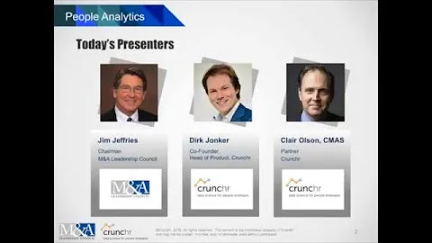 Webinar - People Analytics in M&A