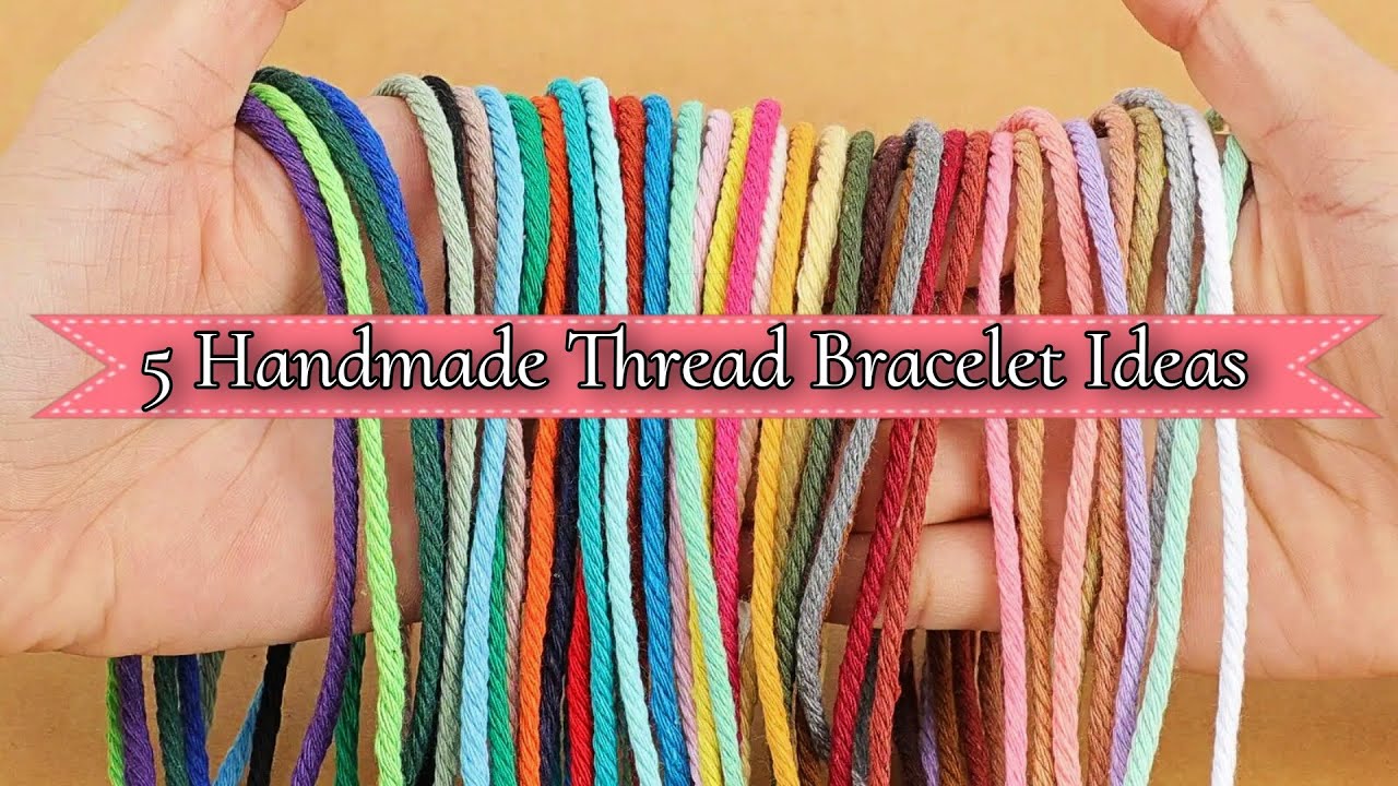 Custom Colour Braided Bracelet, Unisex Surfer Wristband Handmade in  Waterproof Waxed Cord String, Adjustable Mens Girls Thread Wrist Band - Etsy