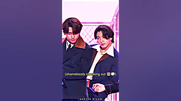 Jungkook is so obvious 👀‼️ The tension is so high 🔥 #shorts #ytshorts #taekook