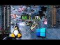 Linux vs Windows Benchmark Ashes of the Singularity