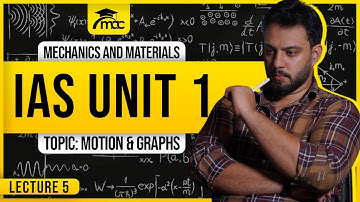 IAS Physics Mechanics Lecture 5 | Motion & Kinematics Explained | Edexcel IAL