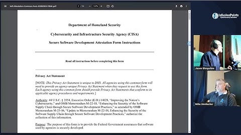 Comply and Conquer - SSDF Attestation Form and Repo Released!