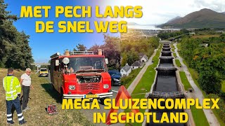 MET PECH LANGS DE SNELWEG! MEGA SLUIZENCOMPLEX IN SCHOTLAND! #214