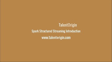 Spark Structured Streaming Introduction