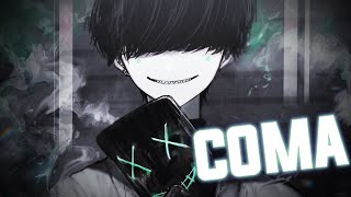 Nightcore - Coma (Lyrics) - Ash Graves