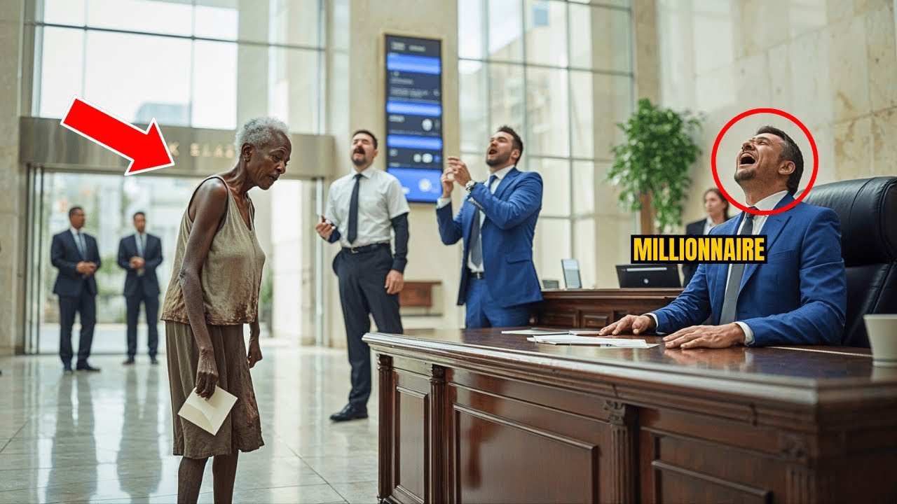 «JE VEUX JUSTE VOIR MON SOLDE» — DIT LA NOIRE DE 90 ANS. Le Millionnaire A Ri… JUSQU’À VOIR L’ÉCRAN