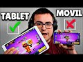 Brawl Stars es MEJOR en TABLET o en MÓVIL 🧐📱 Alvaro845