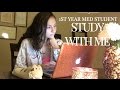 STUDY WITH ME! (3 HOURS / NIGHT TIME) | America Revere