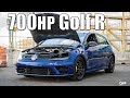 Big Turbo 700HP VW Golf R de 9 segundos en el 1/4 de milla | Car Stories #39