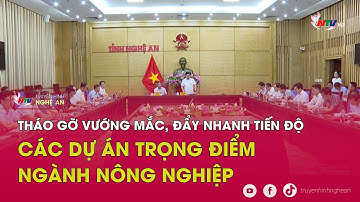 Tháo gỡ vướng mắc, đẩy nhanh tiến độ các dự án trọng điểm ngành Nông nghiệp
