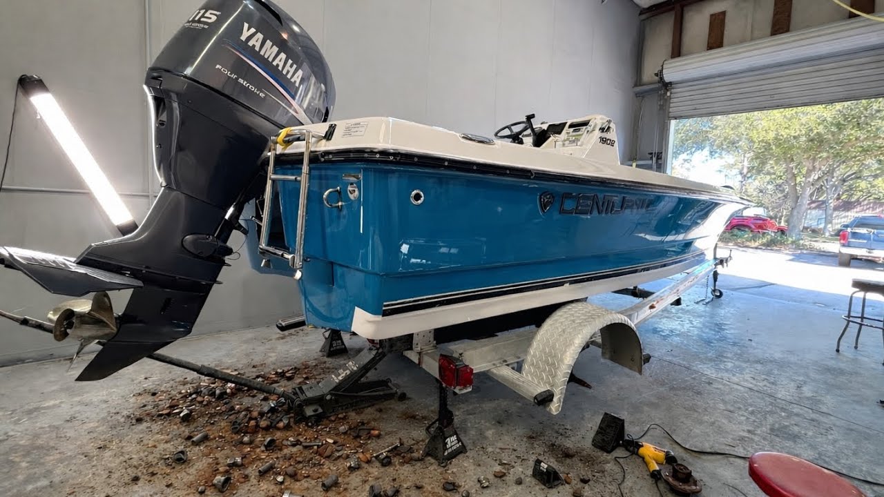 TODAY I BROKE MY NUTS - (project boat makeover)
