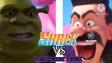 Shrek VS Balthazar Bratt Full Fight (epic & crazy)