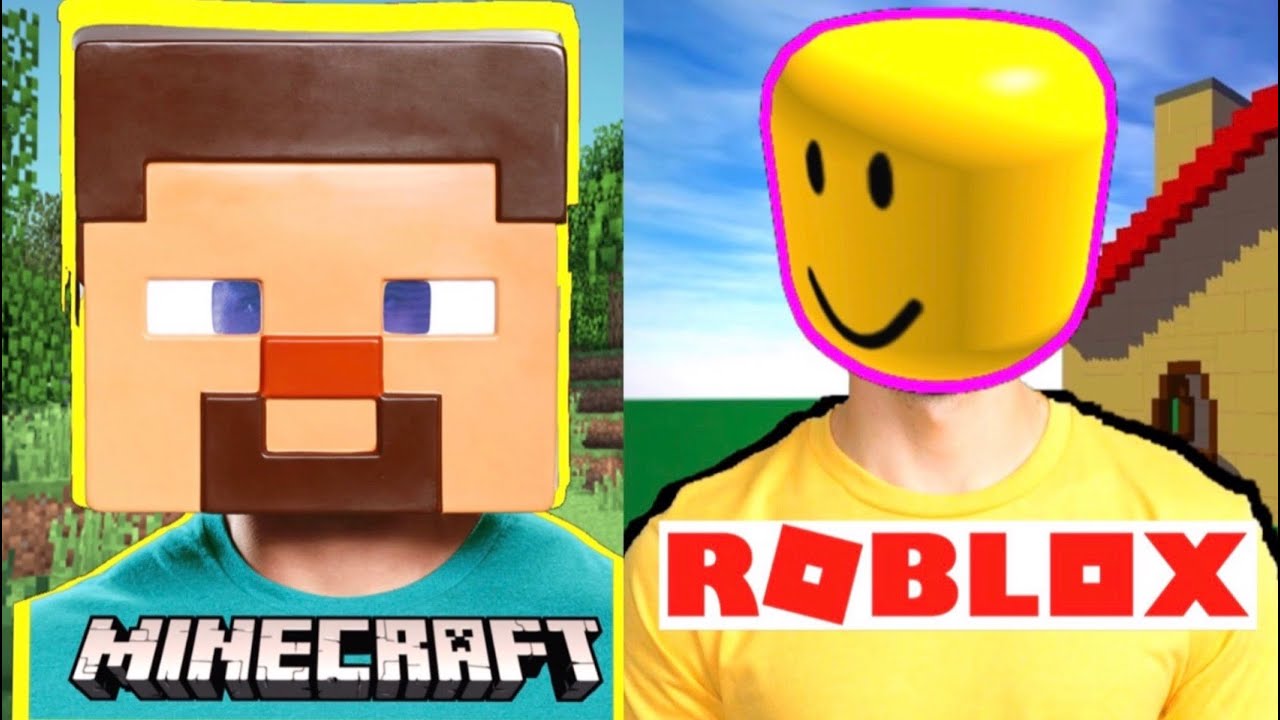If Roblox And Minecraft Had A Rap Battle Youtube - minecraft vs roblox batalla de rap