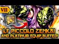 Zenkai Buffed AND Platinum Equip Buffed LF Piccolo! Huge Powerup! | Dragon Ball Legends PvP