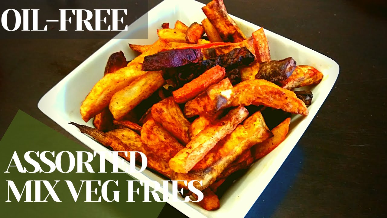 101. Vegetable fries in air fryer | മിക്സഡ് വെജിറ്റബിൾ ഫ്രൈസ് | Oil-free | Indian air fryer recipes | Aswathi