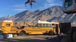 School Bus vs the CLAW