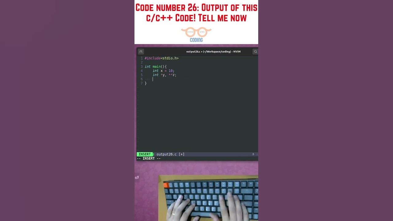 Code number 26: Output of this c/c++ program. Tell me now! #shorts # ...