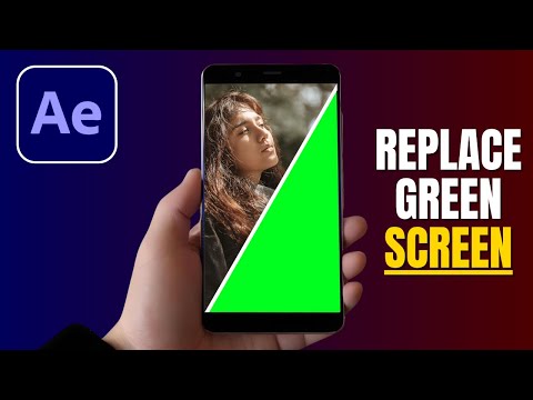 How to Replace Green Screen in After Effects FAST!