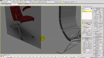 Modeling Interior Chairs in 3DsMax - preview