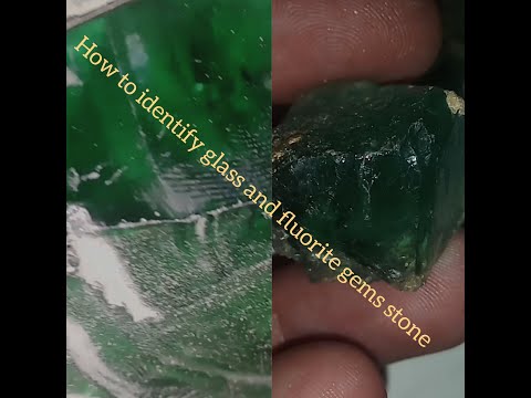 Video: How To Distinguish Stone From Glass