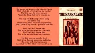 The Marmalade - My Little One ( + lyrics 1971) chords