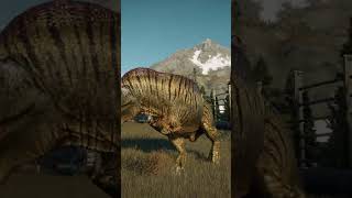 Jpog Acrocanthosaurus Stomps Goat Shattering Every Bone In Its Body