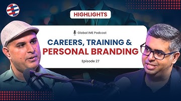 A Preview of the Podcast with Sampark Sachdeva | Careers, Training & Personal Branding | EP 27