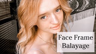 Face Frame Balayage | How to Balayage |