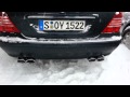 Mercedes Benz S500 W220 BRUTALER V8 SOUND AMG BRABUS MEC BLACK SERIES