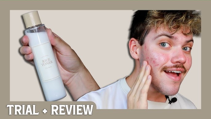 I'M From Rice Toner Before And After  2 months Honest Review for Sensitive  Acne Prone Skin 