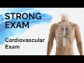 The cardiovascular exam  heart sounds strong exam
