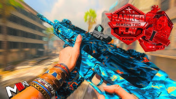THIS IS *CRIMSON RANK* IN MW3 RANKED PLAY !