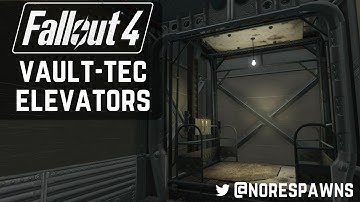 Fallout 4 Vault-Tec Workshop - How to Make Vault Elevators