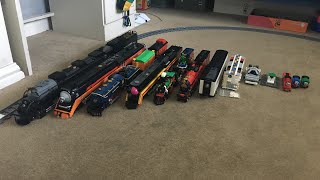 Running My Entire LEGO Train Collection! - 200 Subscriber Special