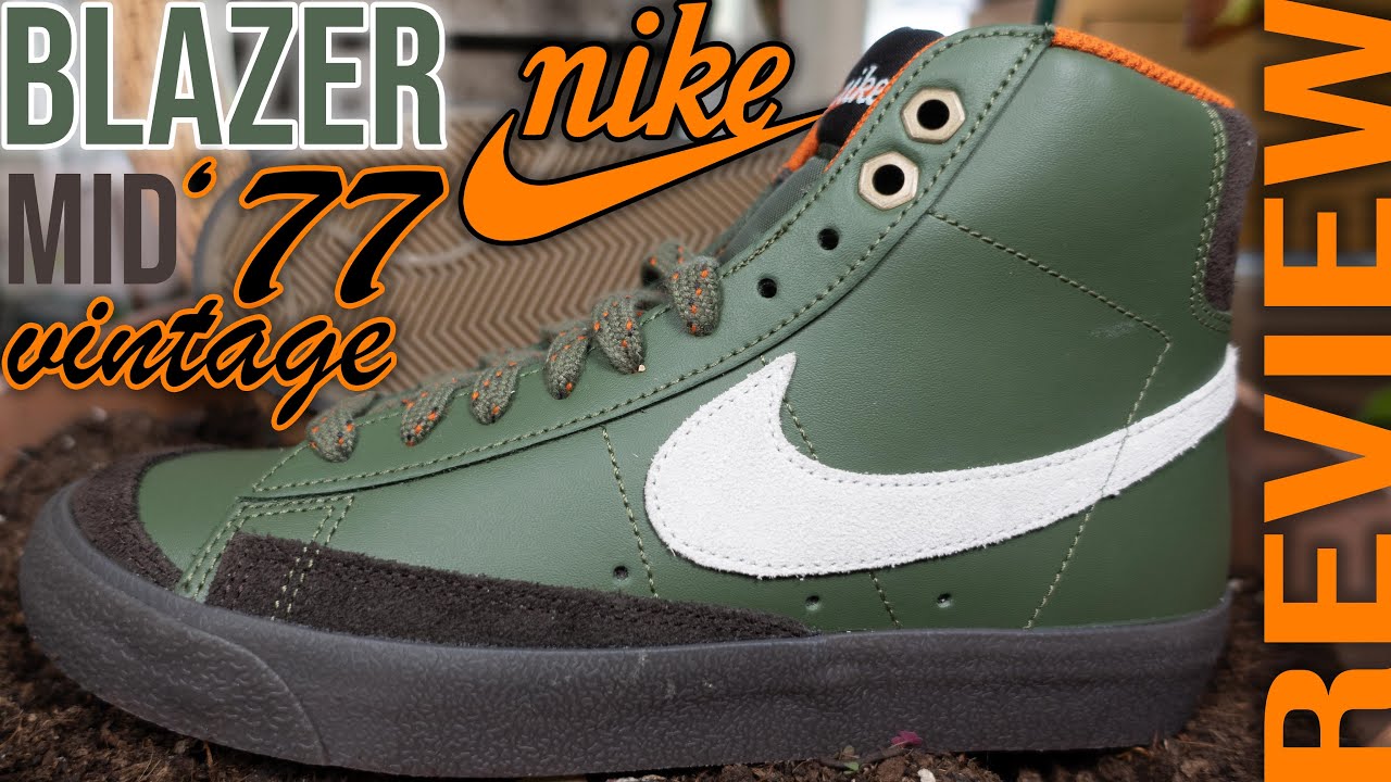 escalera mecánica Obediencia Proporcional NIKE's 3'rd pair of sneakers: Blazer Mid '77 Vintage: REVIEW "Still  popular" - YouTube