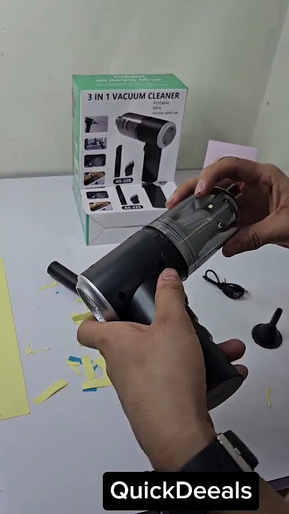 3 in 1 Mini Rechargeable Vaccum Cleaner As-228-Portable Mini