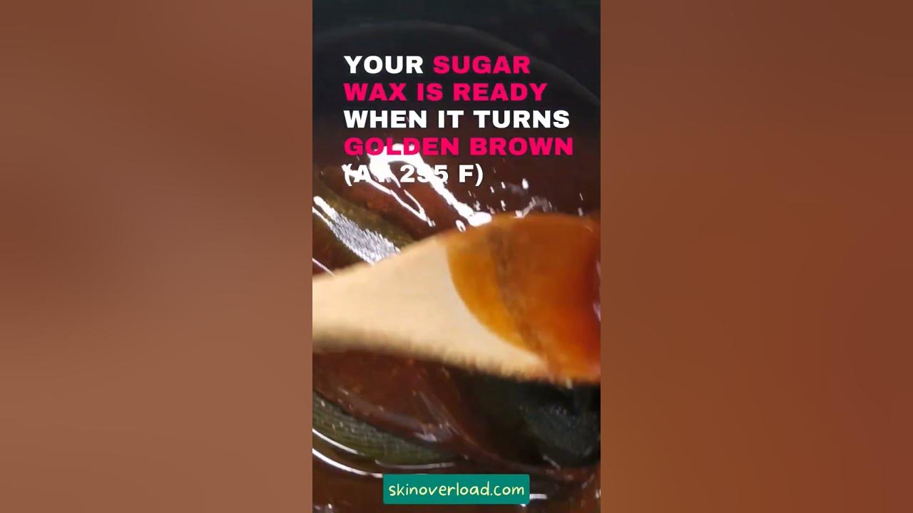 How To Make Sugar Wax Without Lemon Juice sugarwax sugarwaxing 