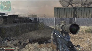 xXiDeMoN 1v1 vs UncleSamG (Sniping vs. LMG, Part 3 of 3) MW3