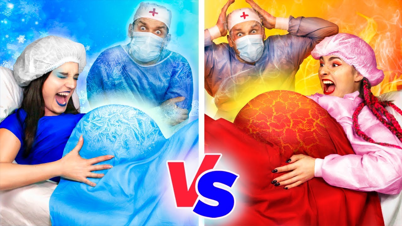 Hot Pregnant Vs Cold Pregnant Funny Pregnancy Situations Youtube 