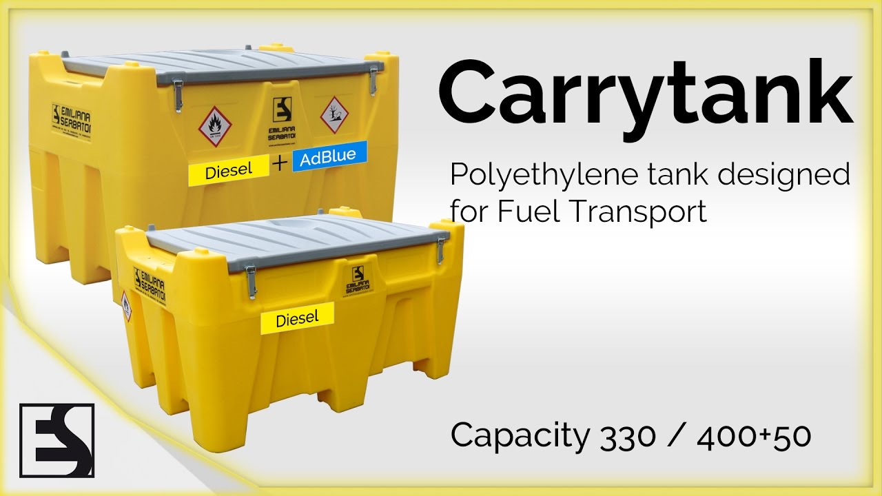 Réservoir portable Carrytank pour diesel - 330 litres