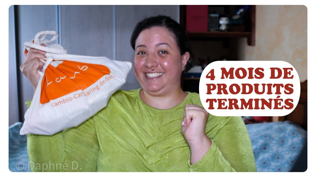 Mes produits terminés #7 - Ce que j'ai fini entre septembre et décembre 2024