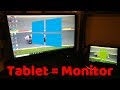 Use Your Android Tablet As A PC Monitor | Spacedesk App Tutorial