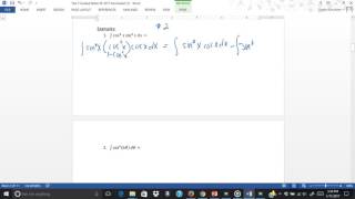 Section 8 3 Sines and Cosines Example 1